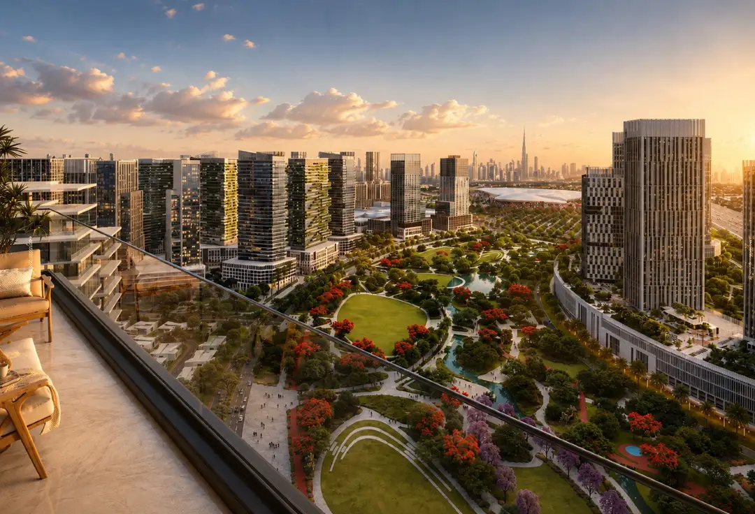 Studio apartment in Azizi Milan Heights, City of Arabia