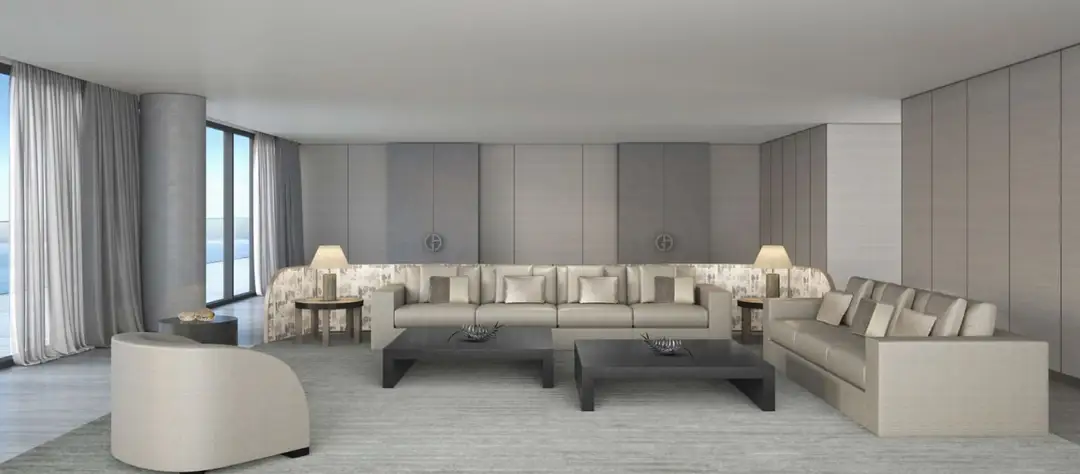 5-bedroom penthouse in Armani Beach Residences, Palm Jumeirah