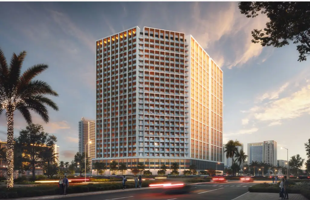 Studio apartment in Binghatti Elite, Dubai Production City (IMPZ)