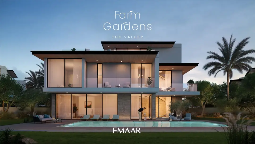 4-bedroom villa in farm gardens, The Valley by Emaar