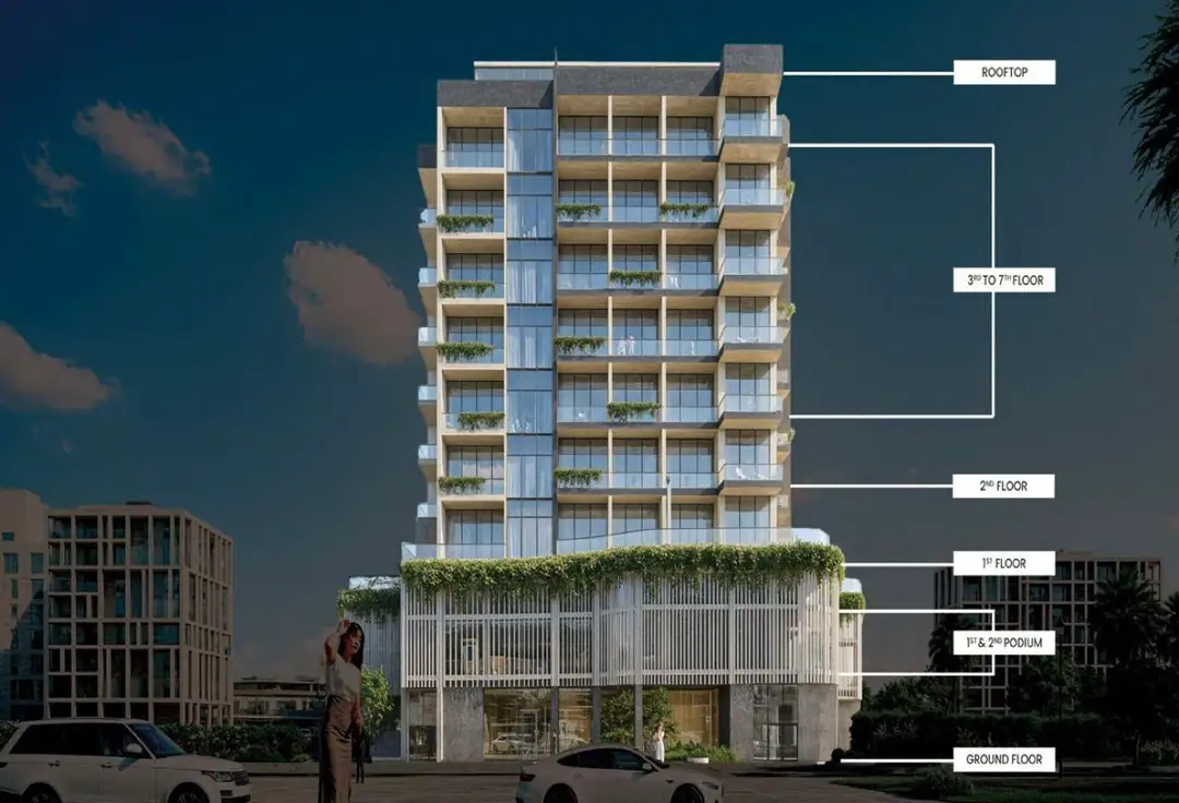 Studio apartment in Me'aisem First, Dubai Production City (IMPZ)